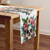 Tropischer Zerfall: Blut und Knochen Kurzer Tischläufer (Beispiel)