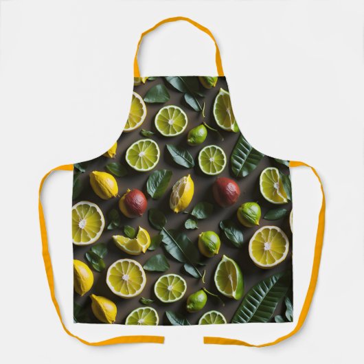 tropischer Zitrusfrüchte Schürze (Vorderseite)