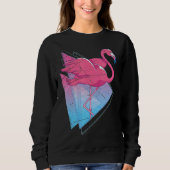Tropischer Zoo Bird 80s Sweatshirt (Vorderseite)