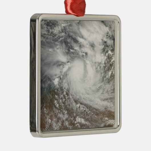 Tropischer Zyklon Billy Ornament Aus Metall (Rechts)