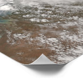 Tropischer Zyklon Billy Poster (Ecke)