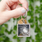 Tropischer Zyklon Billy über Australien 2 Schlüsselanhänger (Hand)