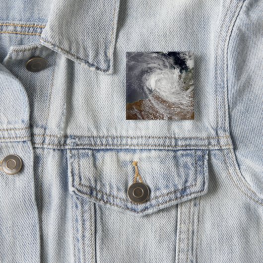 Tropischer Zyklon Billy über Australien Button (Beispiel)