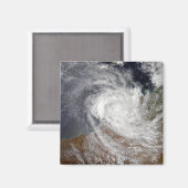 Tropischer Zyklon Billy über Australien Magnet (Vorderseite/Rückseite)