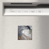 Tropischer Zyklon Billy über Australien Magnet (In Situ (Geschirrspüler))