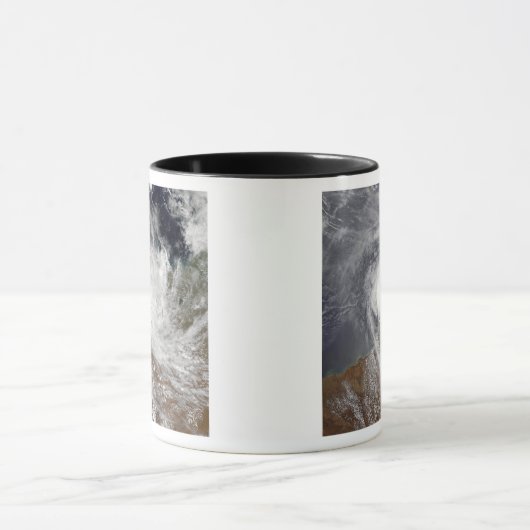 Tropischer Zyklon Billy über Australien Tasse (Zentrum)