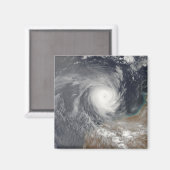 Tropischer Zyklon Billy vor Australien Magnet (Vorderseite/Rückseite)