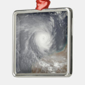 Tropischer Zyklon Billy vor Australien Ornament Aus Metall (Links)