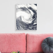 Tropischer Zyklon Edzani im Südindischen Ozean Leinwanddruck (Insitu (Wohnzimmer))