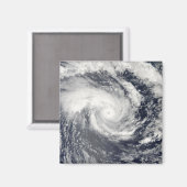 Tropischer Zyklon Edzani im Südindischen Ozean Magnet (Vorderseite/Rückseite)