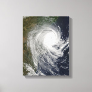 Tropischer Zyklon Favio über Mosambik Leinwanddruck