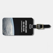 Tropischer Zyklon Idai über der afrikanischen Küst Gepäckanhänger (Vorderseite horizontal)