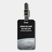 Tropischer Zyklon Idai über der afrikanischen Küst Gepäckanhänger (Vorderseite vertikal)