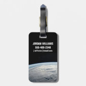 Tropischer Zyklon Idai über der afrikanischen Küst Gepäckanhänger (Rückseite vertikal)