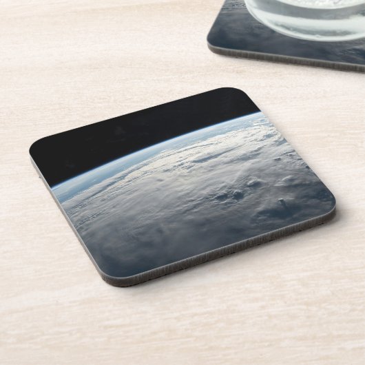 Tropischer Zyklon Idai über der afrikanischen Küst Getränkeuntersetzer (Linke Seite)