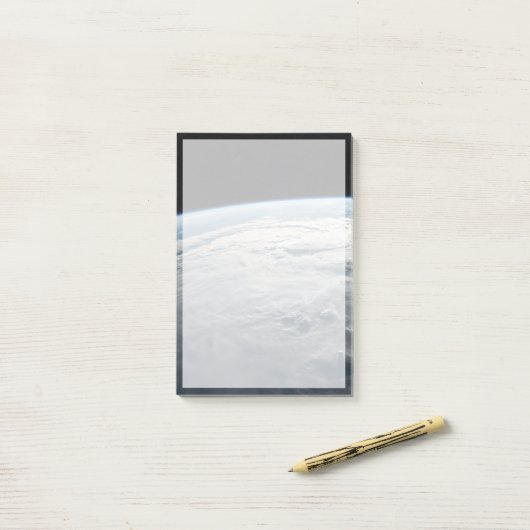 Tropischer Zyklon Idai über der afrikanischen Küst Post-it Klebezettel (Auf Schreibtisch)