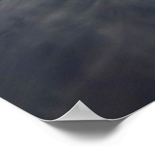 Tropischer Zyklon Idai über der afrikanischen Küst Poster (Ecke)