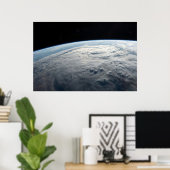 Tropischer Zyklon Idai über der afrikanischen Küst Poster (Heimbüro)