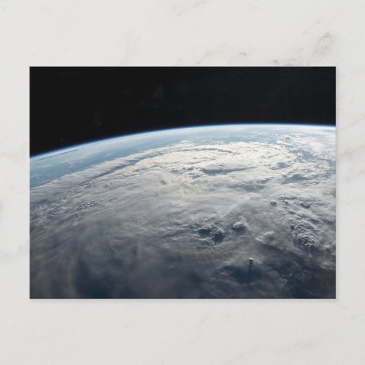 Tropischer Zyklon Idai über der afrikanischen Küst Postkarte (Vorderseite)