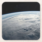 Tropischer Zyklon Idai über der afrikanischen Küst Rechteckiger Pappuntersetzer (Vorderseite)