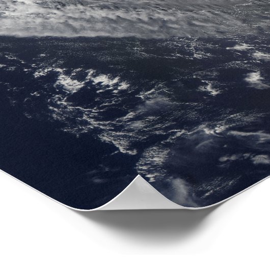 Tropischer Zyklon Poster (Ecke)