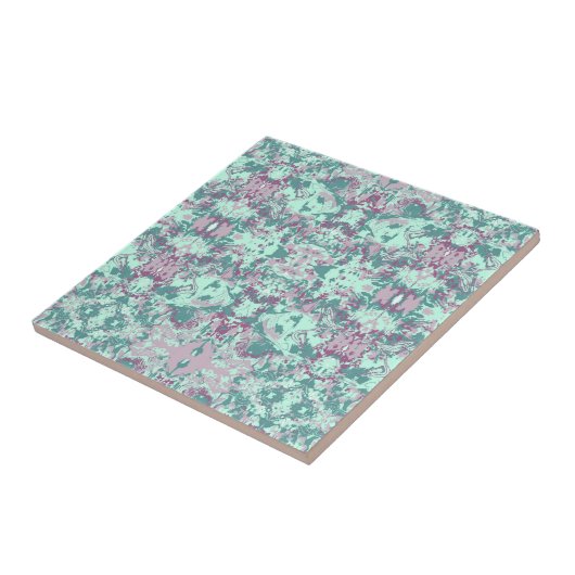 Tropisches Abstraktes Exklusivmuster Fliese (Seite)