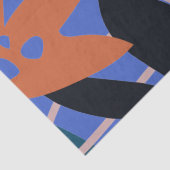 Tropisches abstraktes Muster Seidenpapier (Detail)