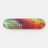 Tropisches Abstraktes Skateboard (Horizontal)