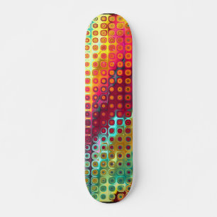 Tropisches Abstraktes Skateboard