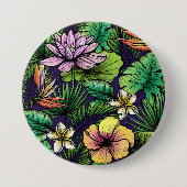 Tropisches Abzeichen Button (Vorderseite)