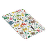 Tropisches Alphabet für Kinder Magnet (Rechte Seite)