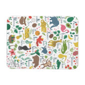 Tropisches Alphabet für Kinder Magnet (Horizontal)