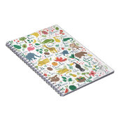 Tropisches Alphabet für Kinder Notizblock (Rechte Seite)