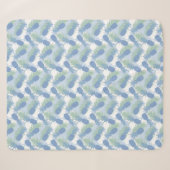 Tropisches Ananas-Ananas-Muster Sherpadecke (Vorderseite (Horizontal))