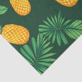 Tropisches Ananas-Blatt-Muster Seidenpapier (Ausschnitt)