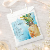 Tropisches Ananas-Brautparty Geschenktütchen (Ausgeschnitten)