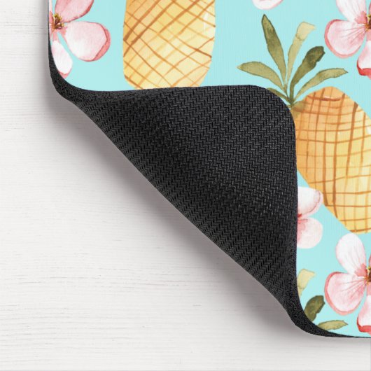 Tropisches Ananas-Design Mousepad (Ecke)