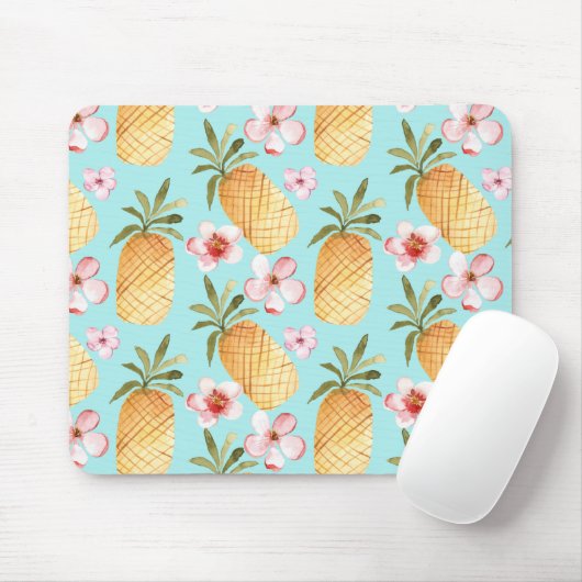 Tropisches Ananas-Design Mousepad (Mit Mouse)