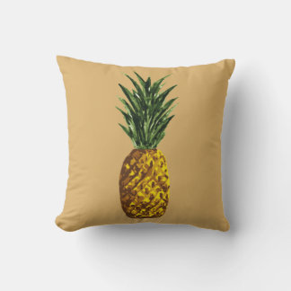 Tropisches Ananas-Gelb Kissen
