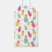 Tropisches Ananas Geschenkanhänger (Vorderseite)