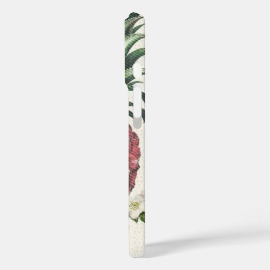 Tropisches Ananas-Hawaiian iPhone Case (Rückseite / Links)