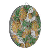 Tropisches Ananas-Muster Dartscheibe (Vorderseite Links)