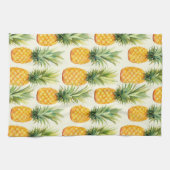 Tropisches Ananas-Muster Geschirrtuch (Horizontal)