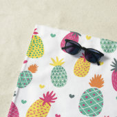 Tropisches Ananas-Muster Strandtuch (Beispiel)