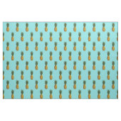 Tropisches Ananas-Muster Türkis Stoff (Yard (91,4 cm))