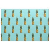 Tropisches Ananas-Muster Türkis Stoff (Fat Quarter (45,7 x 55,9 cm))