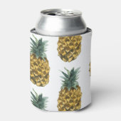 Tropisches Ananas nahtloses Muster Dosenkühler (Kanne Vorderseite)