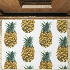 Tropisches Ananas nahtloses Muster Fußmatte