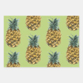 Tropisches Ananas nahtloses Muster Geschenkpapier Set (Vorderseite 2)