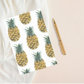 Tropisches Ananas nahtloses Muster Post-it Klebezettel